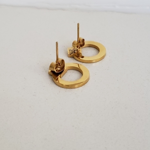 𝅺STAINLESS steel earrings - Picture 3 of 6